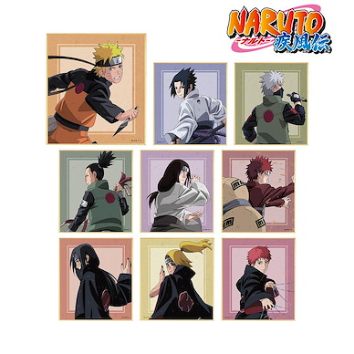 火影忍者系列 色紙 戦う背中 Ver. (9 個入) Original Illustration Tatakau Senaka Ver. Mini Shikishi (9 Pieces)【Naruto Series】