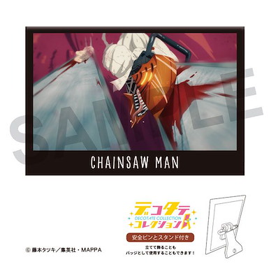 鏈鋸人 「鏈鋸人」可企徽章 TV Anime DecoTate Collection Chainsaw Man【Chainsaw Man】