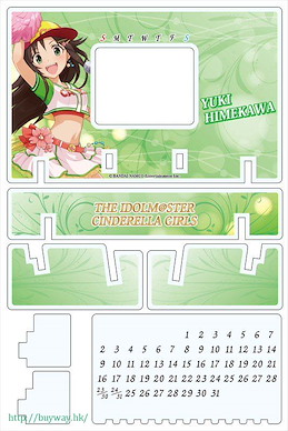 偶像大師 灰姑娘女孩 「姫川友紀」亞克力 座枱日曆 Acrylic Calendar Himekawa Yuki【The Idolm@ster Cinderella Girls】