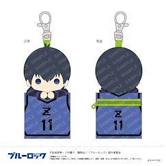 BLUE LOCK 藍色監獄 「潔世一」公仔 小物袋 Mascot Mini Pouch A Isagi Yoichi【Blue Lock】