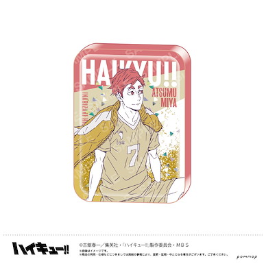 排球少年!! 「宮侑」流動閃粉 亞克力方塊 Oil in Acrylic H Miya Atsumu U91 23F 041【Haikyu!!】