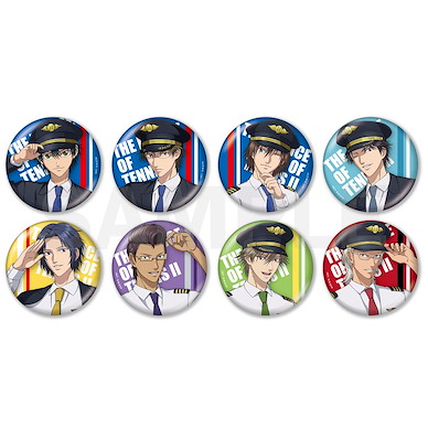 網球王子系列 75mm 閃閃徽章 飛行員 Ver. (8 個入) Kirakira Can Badge Collection Pilot Ver. (8 Pieces)【The Prince Of Tennis Series】