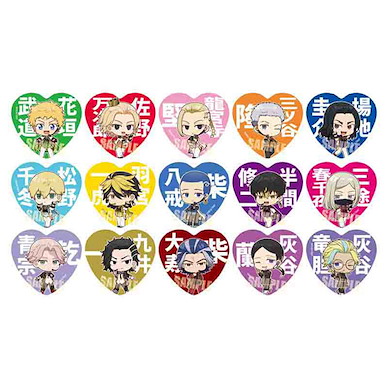 東京復仇者 心形徽章 偶像 Ver. (15 個入) Heart Can Badge Idol ver. (15 Pieces)【Tokyo Revengers】