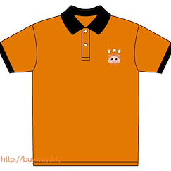 我家有個魚乾妹 (大碼)「小埋」橙色 x 黑色 Polo-shirt (Size: Large) Umaru Embroidery Polo-shirt Orange x Black【Himoto! Umaru-chan】