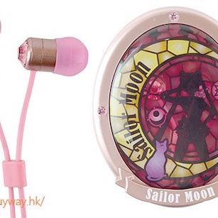 美少女戰士 「月野兔」彩繪玻璃盒 入耳式耳機 Stained Glass Case & Earphone Sailor Moon SLM-52A【Sailor Moon】