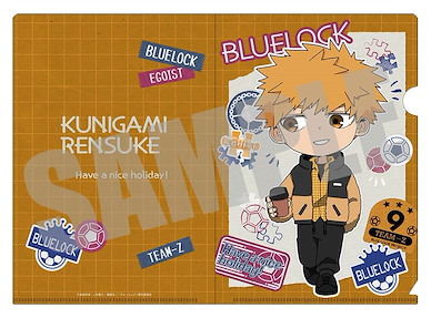 BLUE LOCK 藍色監獄 「國神鍊介」HOLIDAY Ver. A5 文件套 A5 Clear File Kunigami Rensuke Holiday Ver.【Blue Lock】