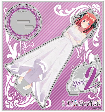 五等分的新娘 「中野二乃」婚紗 Ver. 亞克力企牌 Movie Nino Nakano Acrylic Stand Wedding Dress Ver.【The Quintessential Quintuplets】