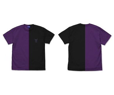 鐵甲萬能俠系列 (細碼)「阿修羅男爵」黑×紫 T-Shirt Mazinger Z Baron Ashura Two as One T-Shirt /PURPLE x BLACK-S【Mazinger Series】