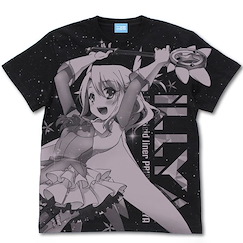 Fate 外傳 魔法少女☆伊莉雅 (加大)「伊莉雅絲菲爾」Ver.2.0 黑色 T-Shirt Fate/kaleid liner Prisma Illya Illya All Print T-Shirt Ver.2.0 /BLACK-XL【Fate/kaleid liner Prisma Illya】