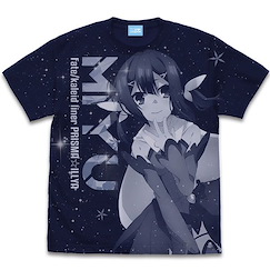 Fate 外傳 魔法少女☆伊莉雅 : 日版 (中碼)「美遊」Ver.2.0 深藍色 T-Shirt