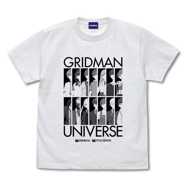 GRIDMAN UNIVERSE : 日版 (細碼) 角色圖案 白色 T-Shirt
