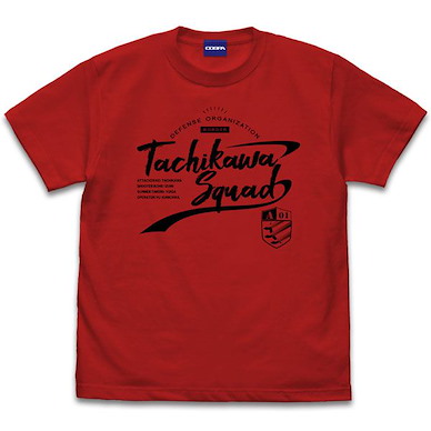 境界觸發者 (加大)「太刀川隊」紅色 T-Shirt Tachikawa Squad T-Shirt /RED-XL【World Trigger】