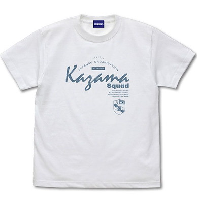 境界觸發者 (細碼)「風間隊」白色 T-Shirt Kazama Squad T-Shirt /WHITE-S【World Trigger】