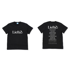 LoveLive! Superstar!! : 日版 (加大)「Liella！」黑色 T-Shirt