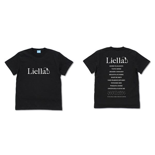 LoveLive! Superstar!! : 日版 (細碼)「Liella！」黑色 T-Shirt