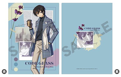 Code Geass 叛逆的魯魯修 「魯路修」私服 A4 文件套 Single Clear File Lelouch Casual Outfit【Code Geass】