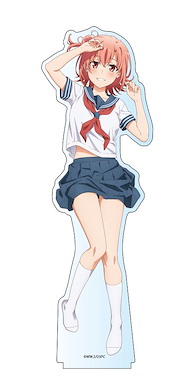 果然我的青春戀愛喜劇搞錯了。 「由比濱結衣」水手服 BIG 亞克力企牌 Original Illustration Big Acrylic Stand Yui (Sailor Uniform)【My youth romantic comedy is wrong as I expected.】