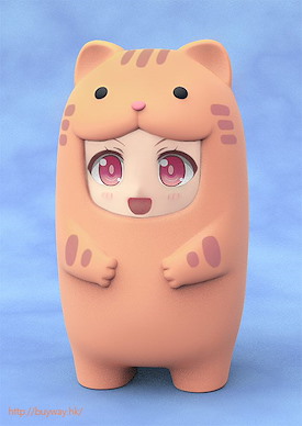 黏土人配件 「虎紋貓」黏土人 配件收納 Kigurumi Face Parts Case Tora Cat【Nendoroid More】