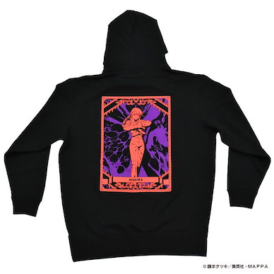 鏈鋸人 (加大)「瑪奇瑪」塔羅牌 黑色 連帽衫 Tarot Design Hoodie Makima Ver. (XL Size)【Chainsaw Man】