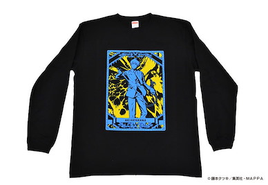 鏈鋸人 (大碼)「早川秋」塔羅牌 黑色 長袖 T-Shirt Tarot Design Long T-Shirt Hayakawa Aki Ver. (L Size)【Chainsaw Man】