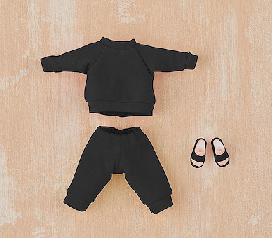 未分類 黏土娃 服裝套組 休閒運動衫 黑色 Nendoroid Doll Outfit Set Sweatshirt and Sweatpants (Black)