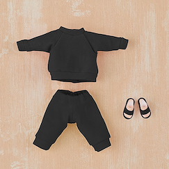 未分類 黏土娃 服裝套組 休閒運動衫 黑色 Nendoroid Doll Outfit Set Sweatshirt and Sweatpants (Black)