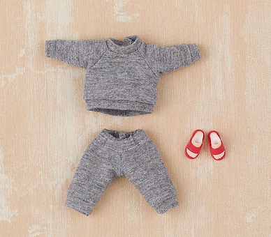 未分類 黏土娃 服裝套組 休閒運動衫 灰色 Nendoroid Doll Outfit Set Sweatshirt and Sweatpants (Gray)