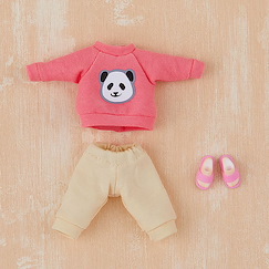 未分類 黏土娃 服裝套組 休閒運動衫 粉紅色 Nendoroid Doll Outfit Set Sweatshirt and Sweatpants (Pink)