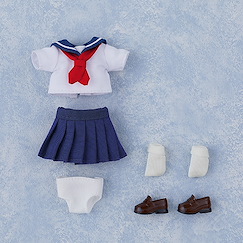 未分類 : 日版 黏土娃 服裝套組 水手服 短袖 藏青色