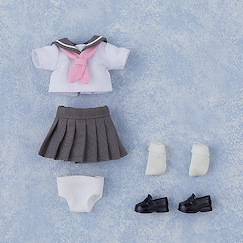 未分類 黏土娃 服裝套組 水手服 短袖 灰色 Nendoroid Doll Outfit Set Short-Sleeved Sailor Outfit (Gray)