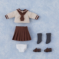 未分類 黏土娃 服裝套組 水手服 長袖 米色 Nendoroid Doll Outfit Set Long-Sleeved Sailor Outfit (Beige)