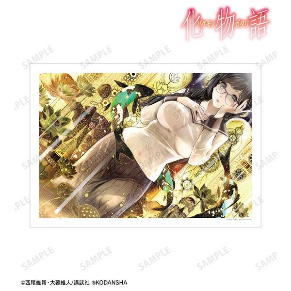 物語系列 : 日版 「羽川翼」漫畫 化物語 特裝版11卷封面 A3 磨砂海報