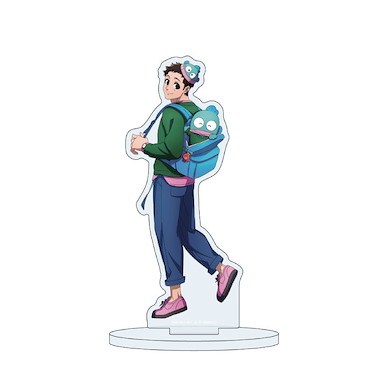 BLUE LOCK 藍色監獄 「時光清志」Sanrio 系列 亞克力企牌 Chara Acrylic Figure x Sanrio Characters 10 Tokimitsu Aoshi x Hangyodon (Original Illustration)【Blue Lock】