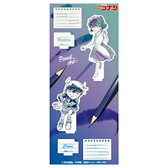 名偵探柯南 「江戶川柯南 + 灰原哀」Pencil Art 亞克力企牌 Vol.4 Pencil Art Acrylic Stand Collection Vol. 4 Edogawa Conan & Haibara Ai【Detective Conan】
