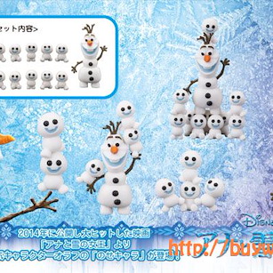 魔雪奇緣 「雪人」のせキャラ (NOS-45) NOS-45 Nosechara Olaf & Snowgies【Frozen】