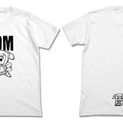 Pop Team Epic : 日版 (加大) EDM 白色 T-Shirt