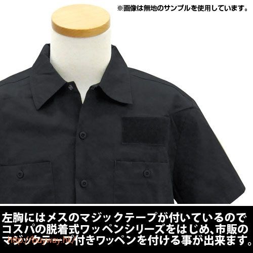 機動戰士高達系列 : 日版 (加大) "Anaheim" 標誌 裇衫 黑色