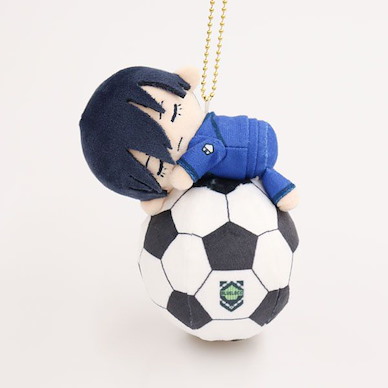 BLUE LOCK 藍色監獄 「糸師凛」抱著足球熟睡 公仔掛飾 Soccer Ball Squeeze Rin Itoshi【Blue Lock】