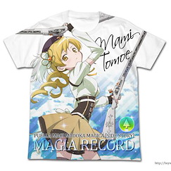 魔法少女小圓 (大碼)「巴麻美」白色 全彩 T-Shirt Magia Record Mami Tomoe Full Graphic T-Shirt / WHITE-L【Puella Magi Madoka Magica】