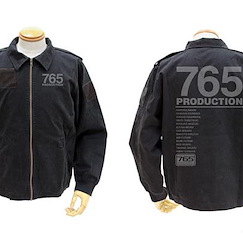 偶像大師 (加大)「765 Production」黑色 外套 765 Production Jacket / BLACK-XL【The Idolm@ster】