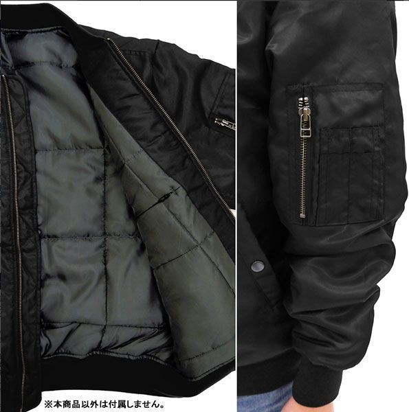 東京復仇者 : 日版 (加大)「東京卍會」MA-1 黑色 外套