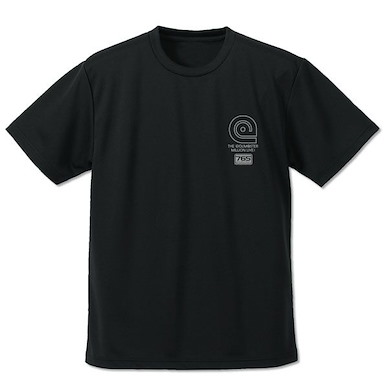偶像大師 百萬人演唱會！ (細碼) 吸汗快乾 黑色 T-Shirt Dry T-Shirt /BLACK-S【The Idolm@ster Million Live!】
