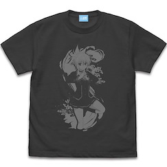 妖幻三重奏 (加大)「風卷祭里」墨黑色 T-Shirt Matsuri Kazamaki T-Shirt /SUMI-XL【Ayakashi Triangle】