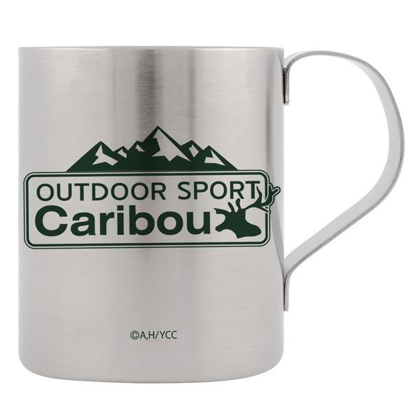 搖曳露營△ : 日版 「OUTDOOR SPORT Caribou」雙層不銹鋼杯 Ver2.0