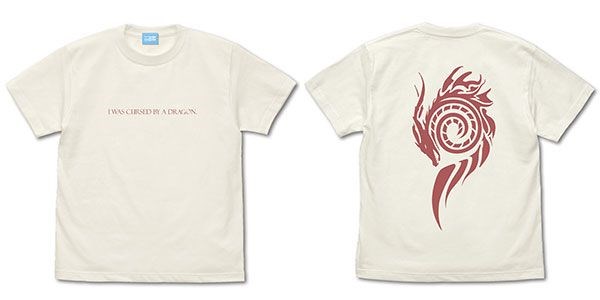 轉生公主與天才千金的魔法革命 : 日版 (大碼)「艾妮絲菲亞」刻印紋 香草白 T-Shirt