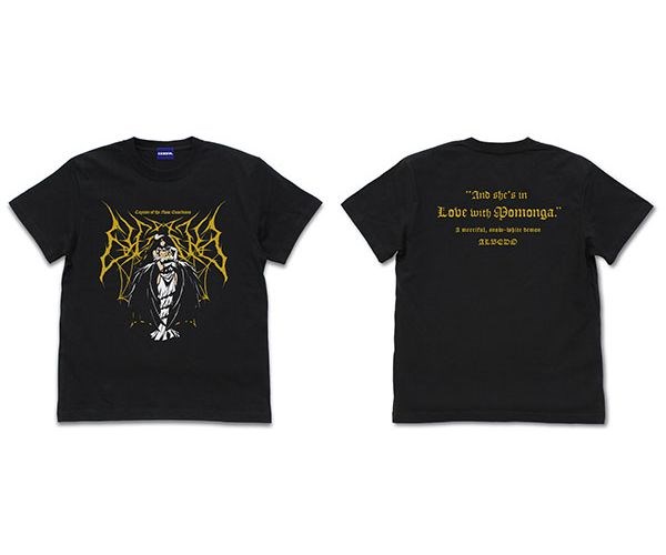 Overlord : 日版 (細碼)「雅兒貝德」Overlord IV 黑色 T-Shirt