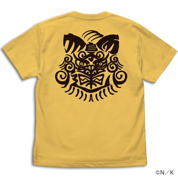 WIND BREAKER : 日版 (加大)「獅子頭連」香蕉黃 T-Shirt