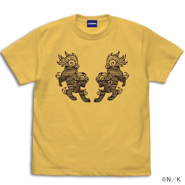 WIND BREAKER : 日版 (中碼)「獅子頭連」香蕉黃 T-Shirt