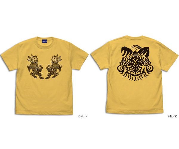 WIND BREAKER : 日版 (大碼)「獅子頭連」香蕉黃 T-Shirt
