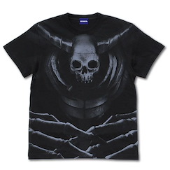屍體如山的死亡遊戲 : 日版 (細碼)「屍神殿」黑色 T-Shirt